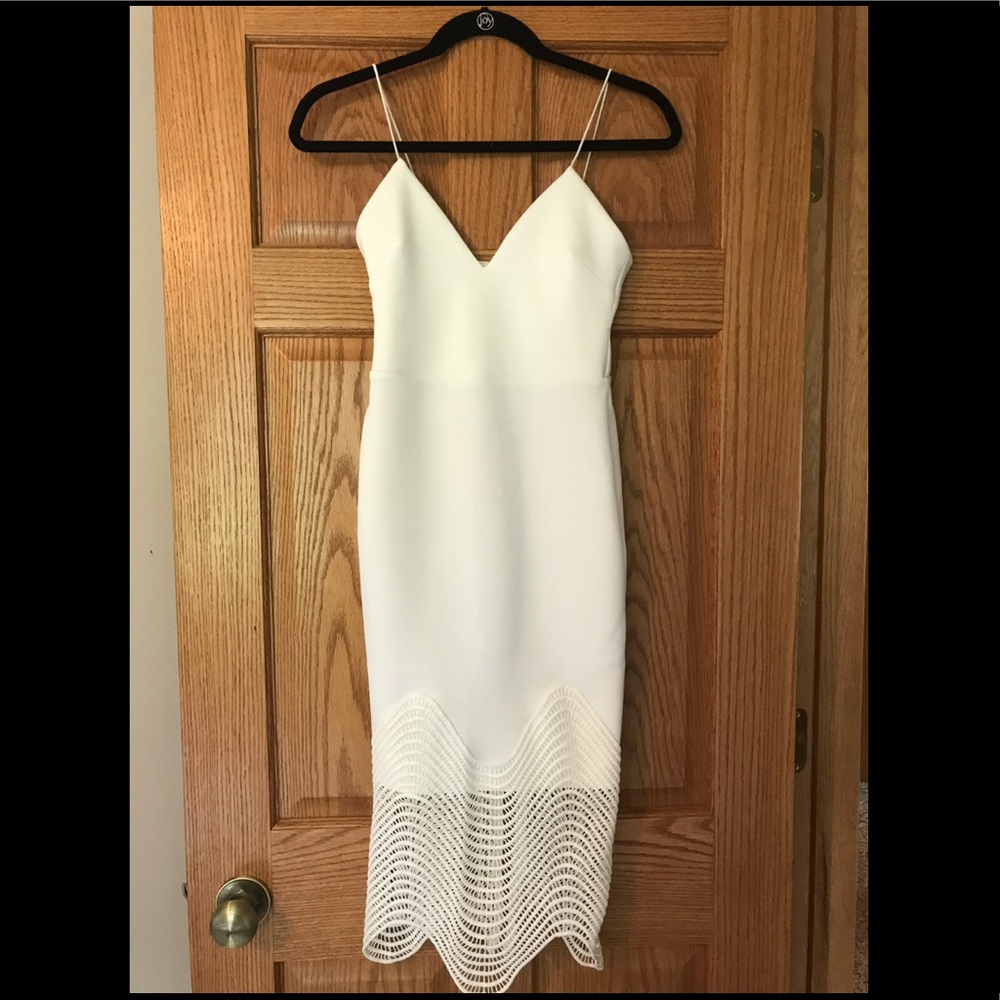 Sexy white ASOS dress